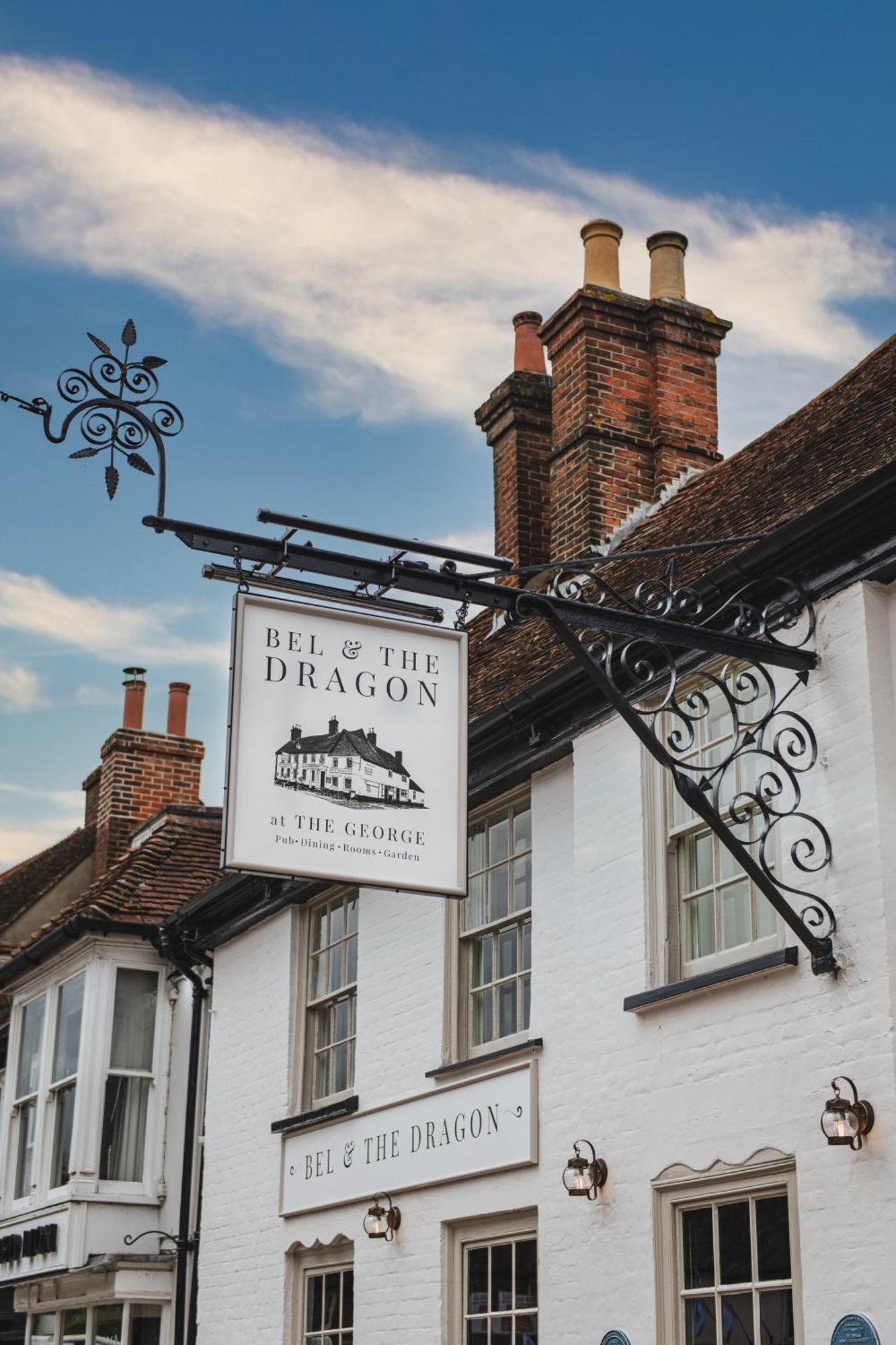 Hotel Bel And The Dragon-Odiham Exterior foto